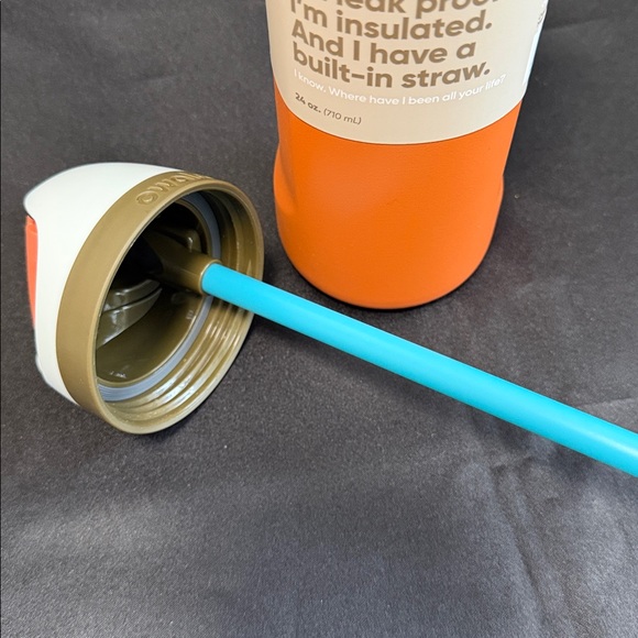 Owala 24oz Insulated Stainless Steel Free Sip Spout Water Bottle - Sand Storm - Picture 12 of 12